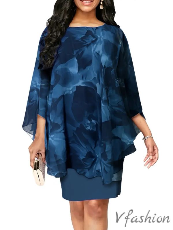 Официална рокля с наметало