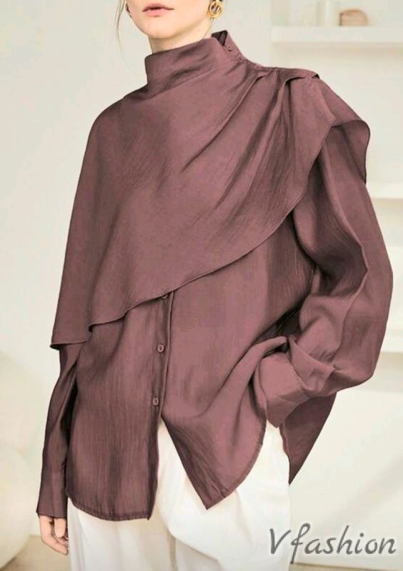 Екстравагантна риза - кафява