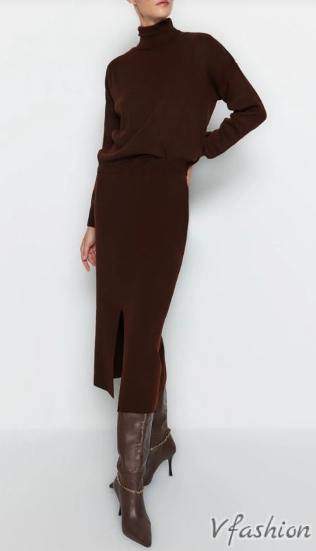 Комплект пола и блуза - плетиво