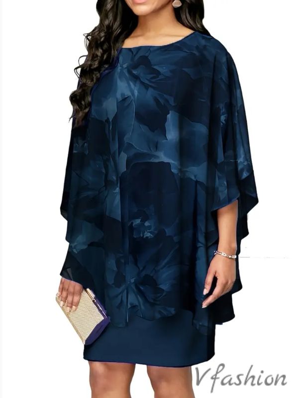 Официална рокля с наметало