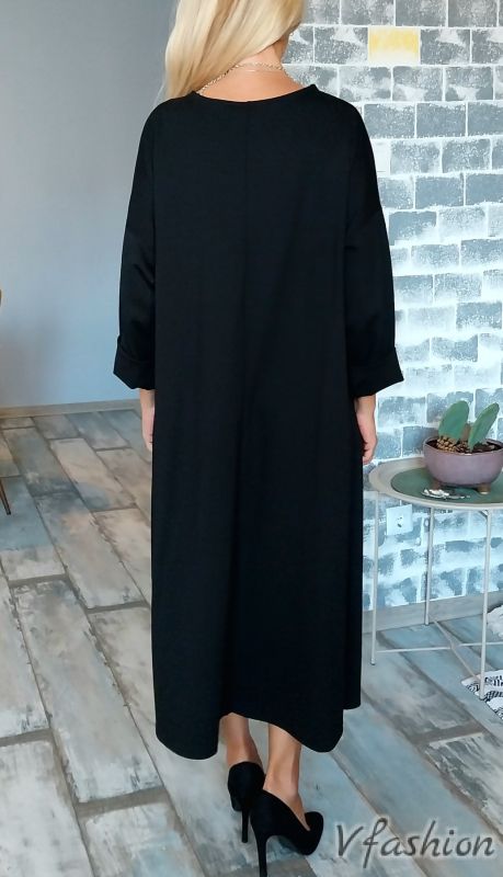 Официална рокля с джоб и тюл