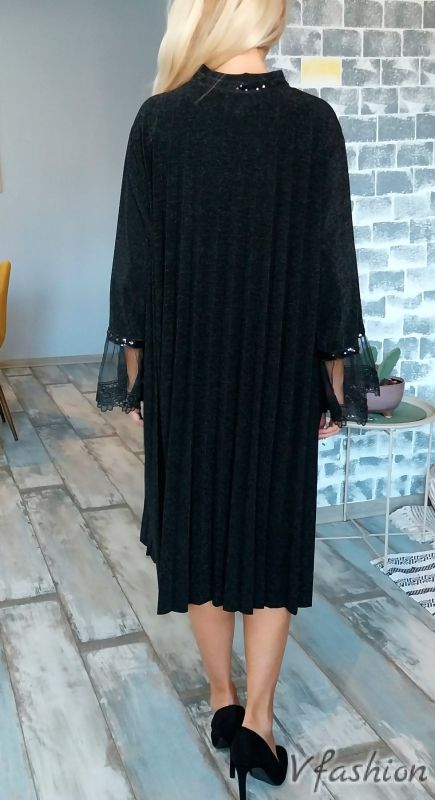 Рокля солей с тюл