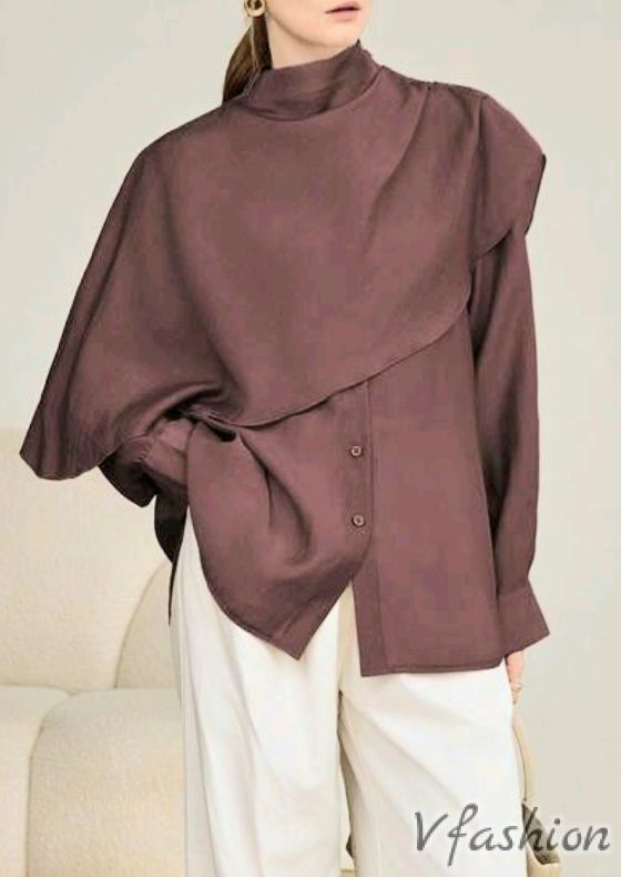 Екстравагантна риза - кафява