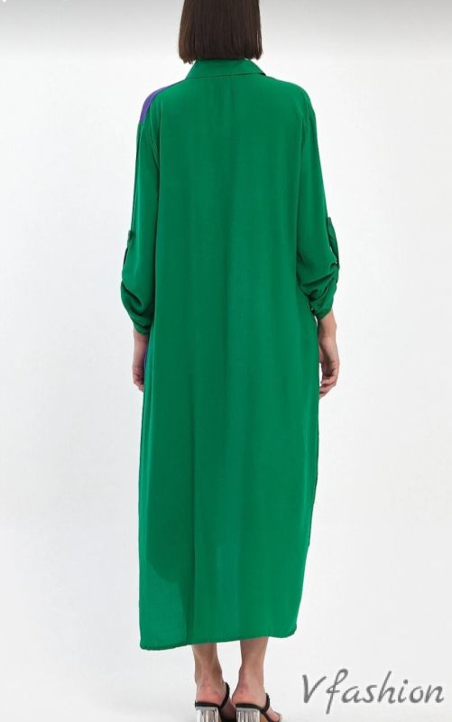 Рокля-риза с джобове