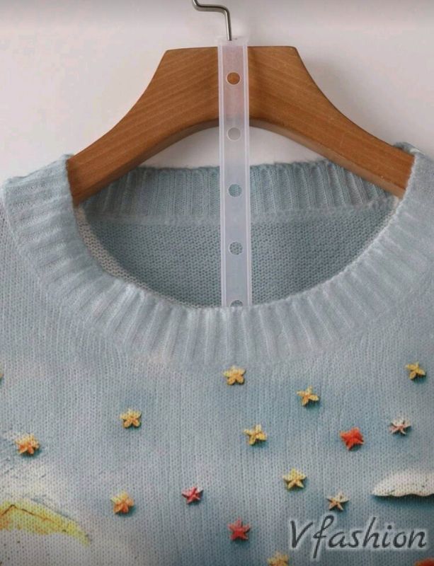 Пуловер с арт принт