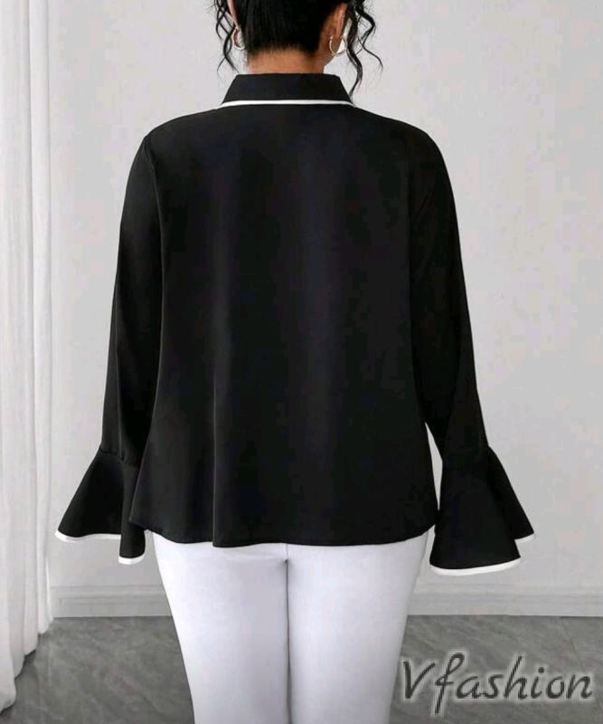 Елегантна риза с мотив