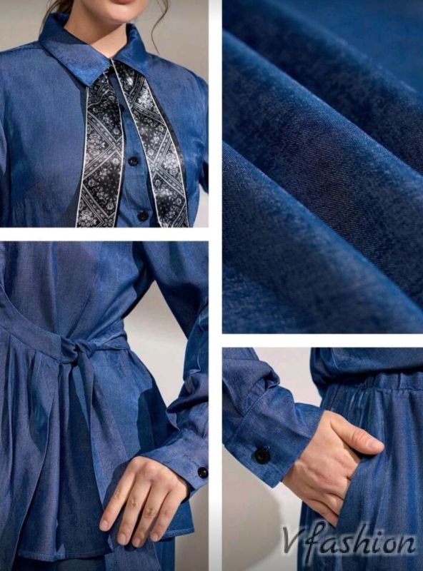 Комплект панталон и риза с шалче