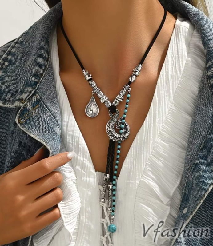 Гердан в бохо стил