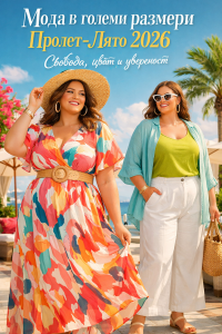 Мода в големи размери: Пролет–Лято 2026