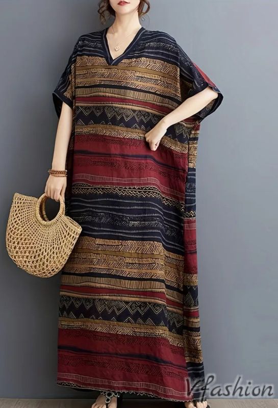 Дълга рокля с принт