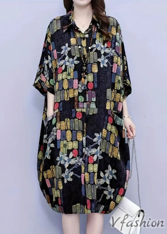 Дълга риза с джобове