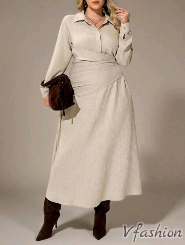 Дълга рокля с връзка