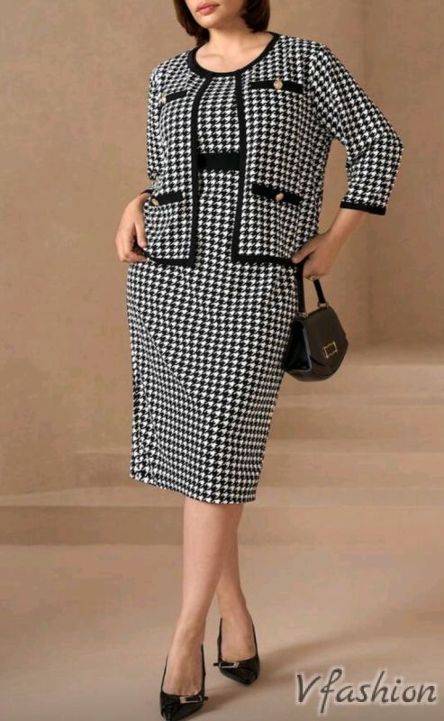 Комплект рокля и сако